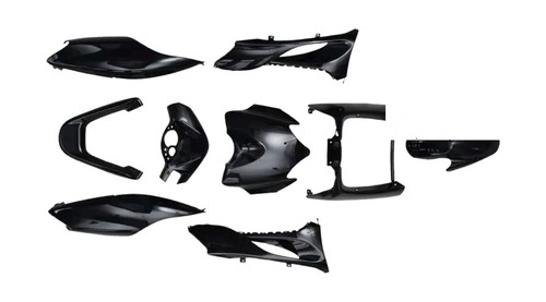 Kit plastique noir pour yamaha - kit,