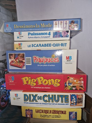 Lot jeux vintage - lot, dix