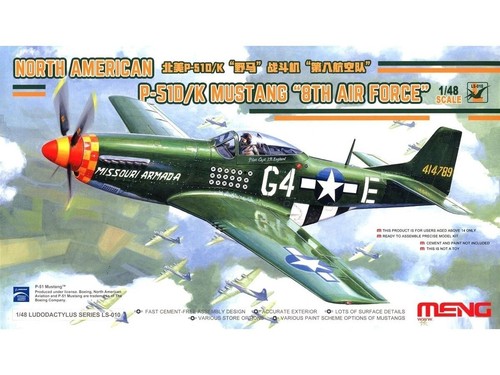 Modèle meng 51d - meng, mustang