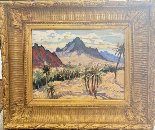 Gouache sur papier - gouache, signé