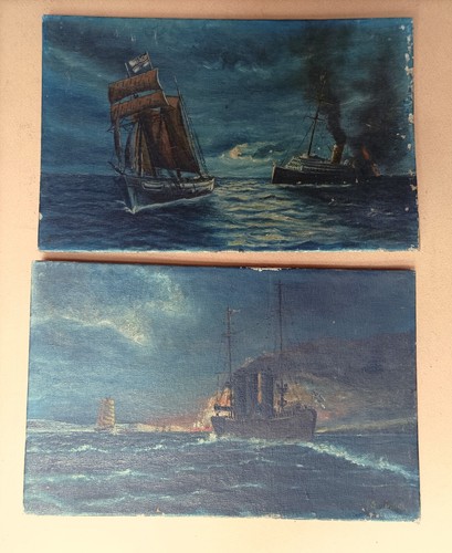 Rare peintures huile - peintures, l'huile