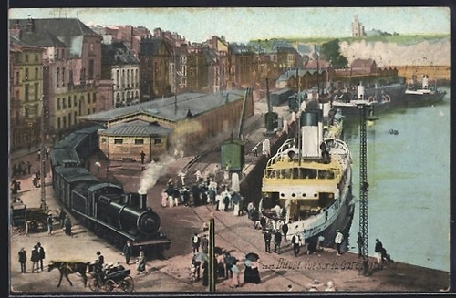 Cpa dieppe vue - cpa, la