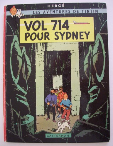 Tintin vol 714pour - tintin, 2er