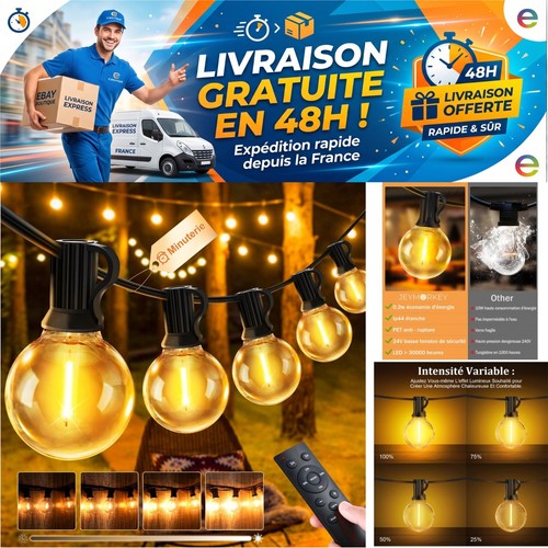 Guirlande lumineuse 25 - 20, m
