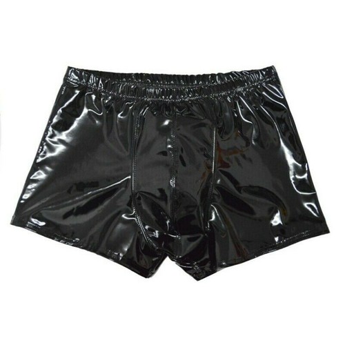 Homme cuir short boxer - pu,
