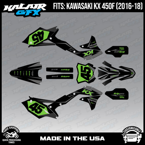 Graphics kit for kawasaki - for,
