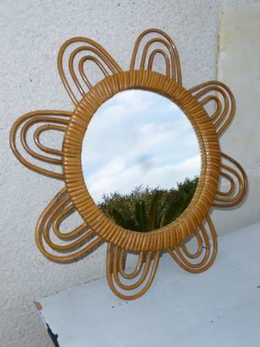 Veritable ancien miroir - miroir, mural