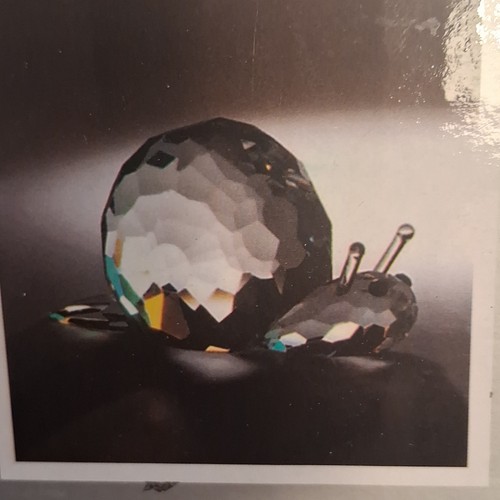 Escargot statue cristal - escargot,