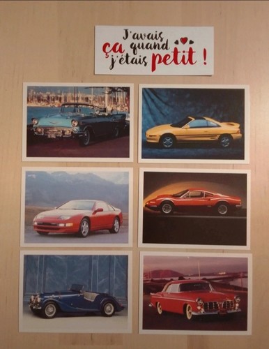 Lot cartes panini - lot, 6