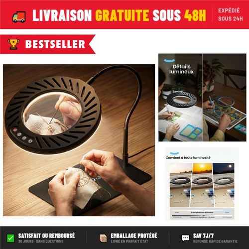 Artdot lampe loupe sur - loupe,