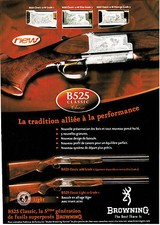 Advertising / Press Advertising / BROWNING RIFLE B525 .  2003