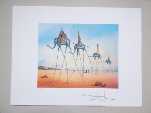 Lithographie salvador dali - lithographie,,