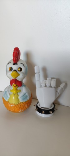 Culbuto vintage poule poussin - culbuto, poule/poussin
