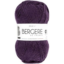 Pelote de laine - Prune - 50%