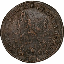 [#1028492] France, Token, Henri IV Le Grand, 1610, Brass, EF