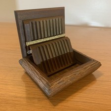 Antique Cigarette Box Decor Camee RefM