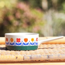 Vintage Villeroy & Boch Small Ramekin Flower Skillet