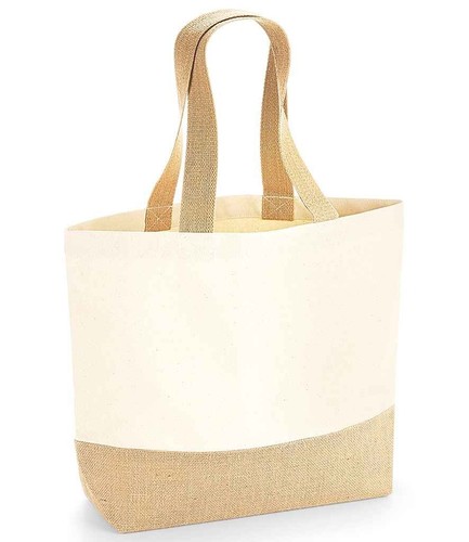 Naturel réutilisable jute - naturel,