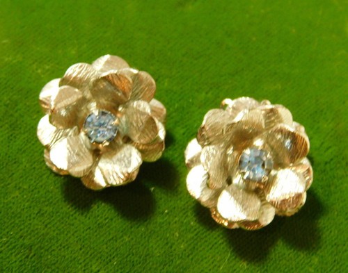 Ton argent vintage fleur rose - vintage,