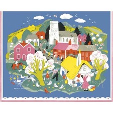 The Village - Peggy Wickham Medici Print