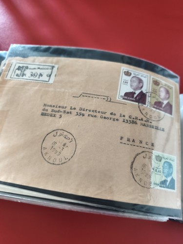 Ancienne enveloppe oblitérée