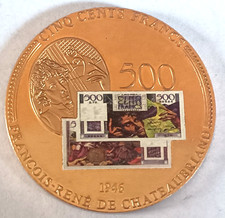 Médaille anciens francs 