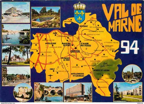 Postcard val de - val,