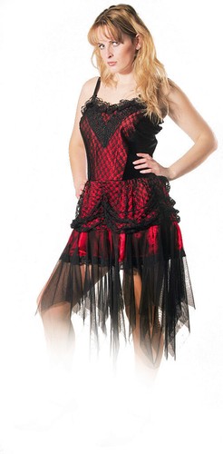 Robe corsage dentelle - robe, à