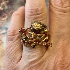 SAPHIR BLEU/ JAUNE, RUBIS,OR