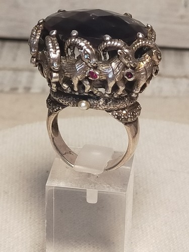 Imposante bague argent - en,