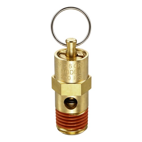 4npt brass safety valves - brass,