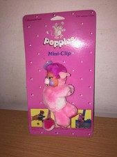Mini poupée Mattel Popples MINI-CLIP Clip-On PANCAKE POPPLE 10 cm 4" MOC, 1986