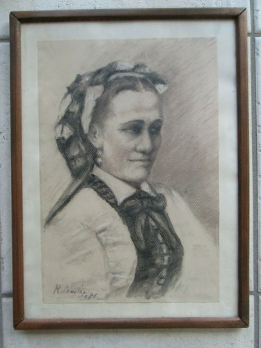 Dessin coiffe morvandelle - coiffe,
