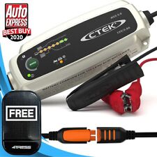 CTEK MXS 3.8 12v 3.8A Car Van Caravan 7 Stage Auto+MSmart Battery Charger+M