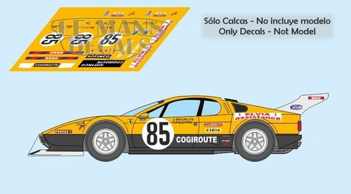 Autocollants ferrari 512 le - autocollants,