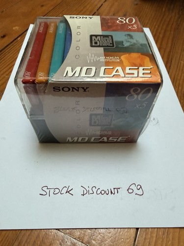 Sony case minidisc - sony, md