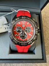 TAG Heuer Formula 1 Chronograph Quartz Red Dial Men's Watch CAZ101AN.FT8055