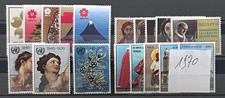 TIMBRES du VATICAN de l'année