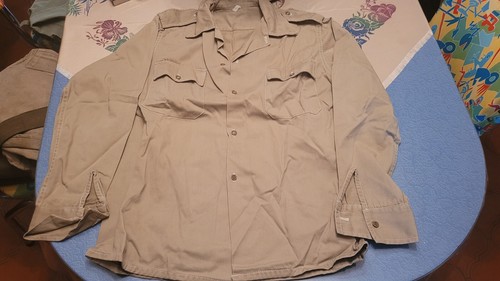 Chemise armee couleur beige - chemise,