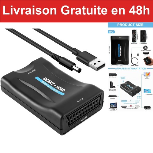 Adaptateur péritel vers hdmi - péritel,