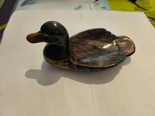 Décoration canard bois - décoration,