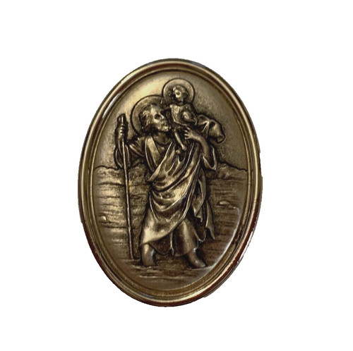 Plaque auto magnet saint - plaque,