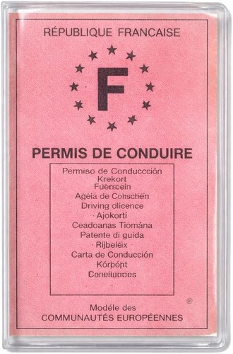 Pochette permis conduire pvc - pochette,