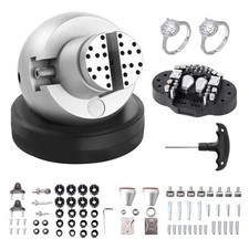 VEVOR Boulet de Graveur Étau à Boule de Gravure 127 mm Rotation 360° Bijoutier