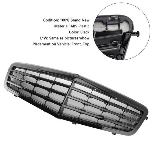 Black front grille - black, grill