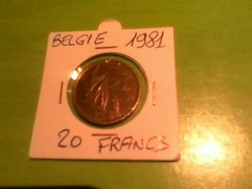 Pièce monnaie 20 francs - 20,