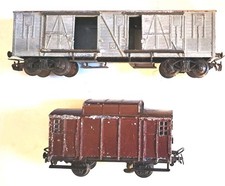 V.B 2 WAGONS MARCHANDISES REF