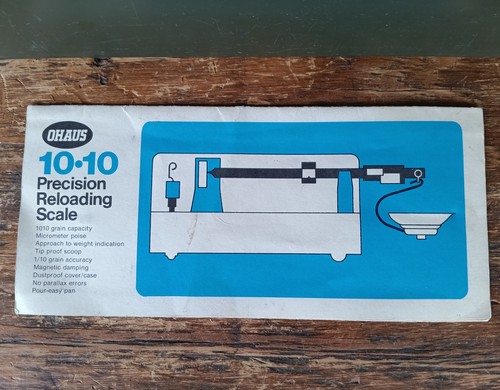Vintage ohaus rcbs - ohaus,