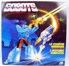 Generic Gobots + 2 Told Stories - 33Rpm Disc - AB Prod. 1985