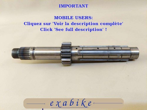 Arbre primaire boite a - arbre,